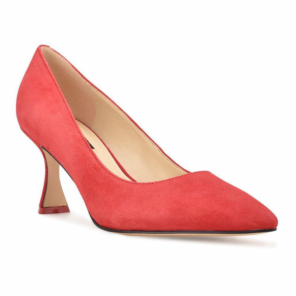 Nine west cheap red heels